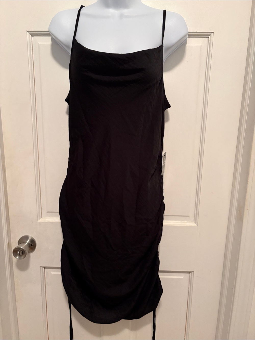 Express Women’s Black Slip Dress with Spaghetti Straps size Medium NWT